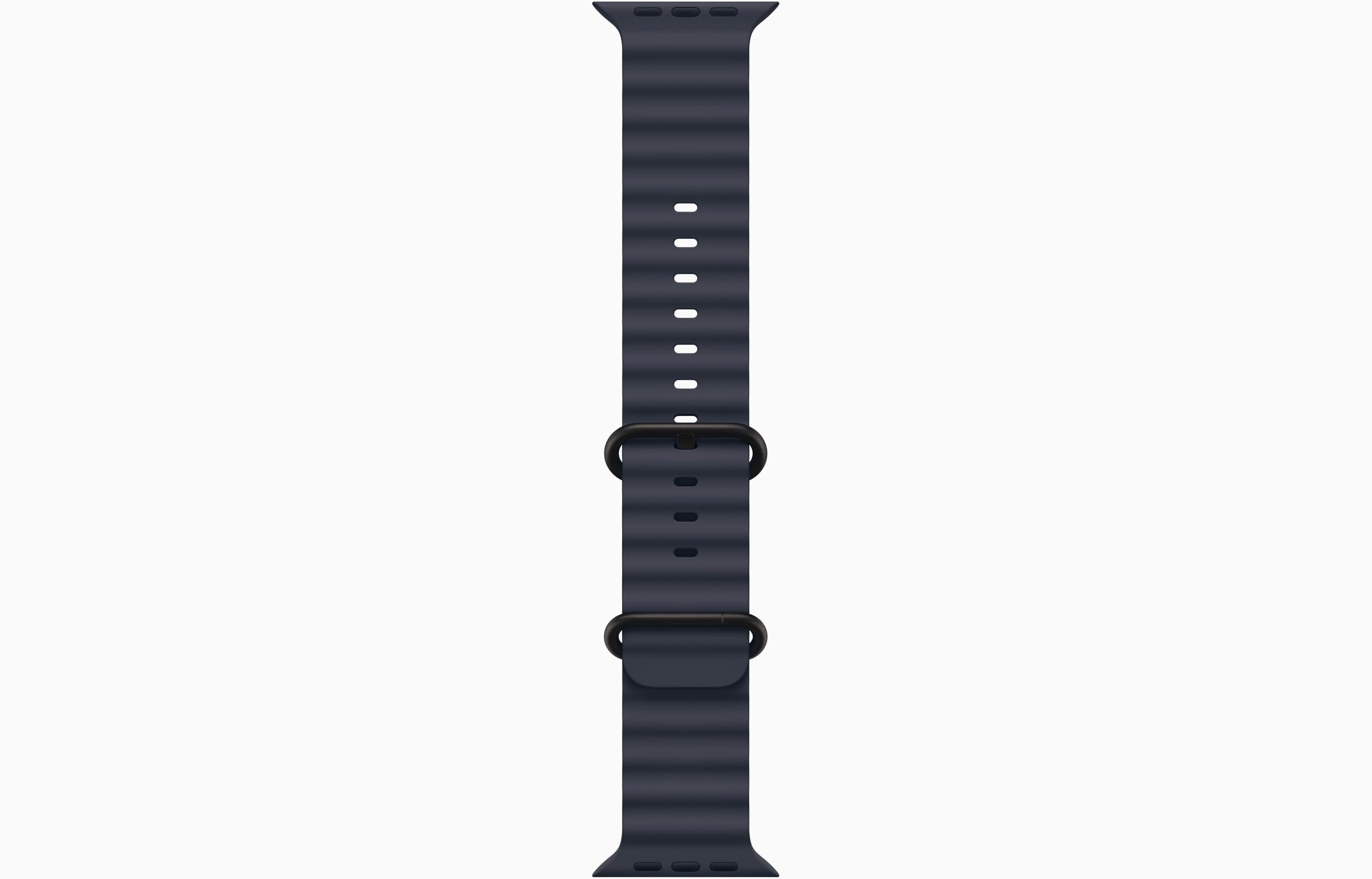 Apple Watch Ultra 2 (GPS+Cellular) 49mm Titanium Case with Black Ocean Band - Black