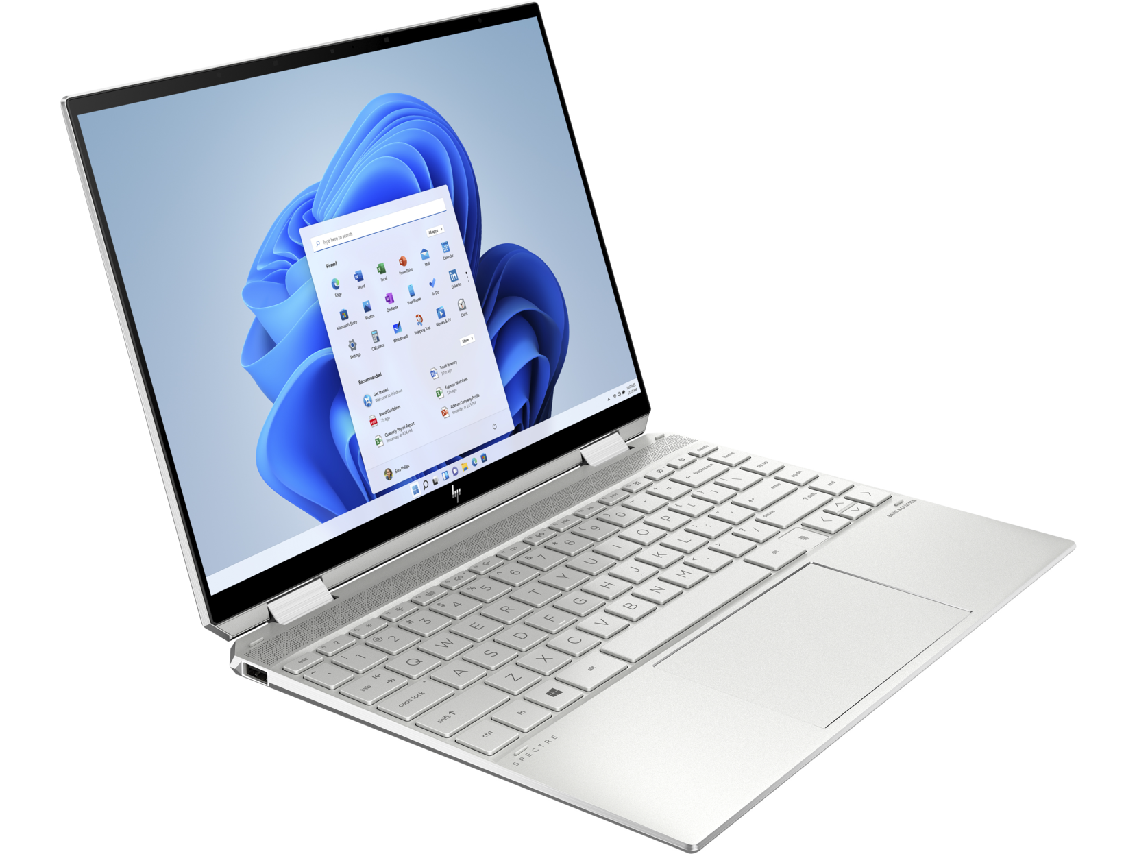 HP Spectre x360 - i7-1195G7 - 32GB RAM - 1TB SSD - Silver - 14t-ea100