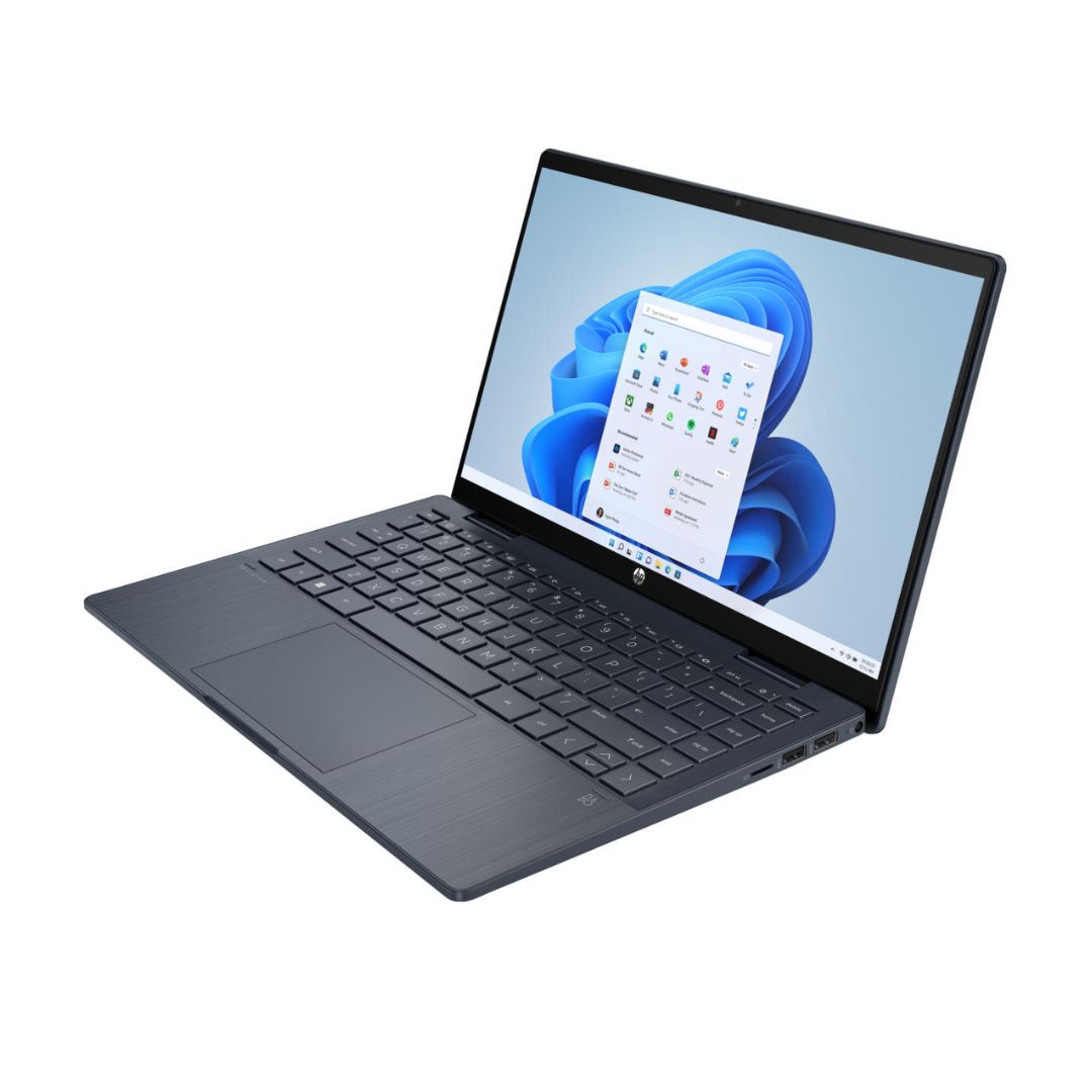 HP Pavilion x360 - i5-1235U - 8GB RAM - 512GB SSD - Space Blue - 14-ek0073