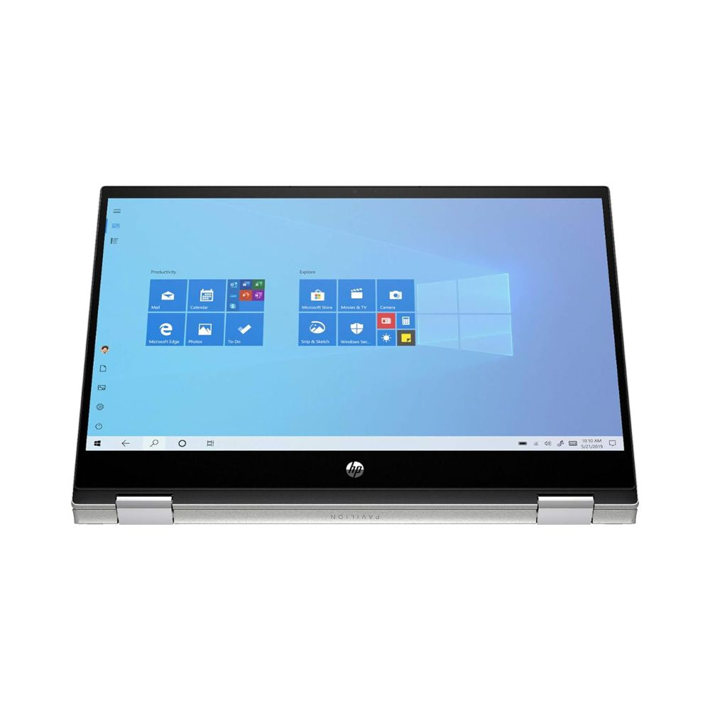 HP Pavilion x360 - WXGA Touch - i3-10110U - 8GB RAM - 128GB SSD - Silver