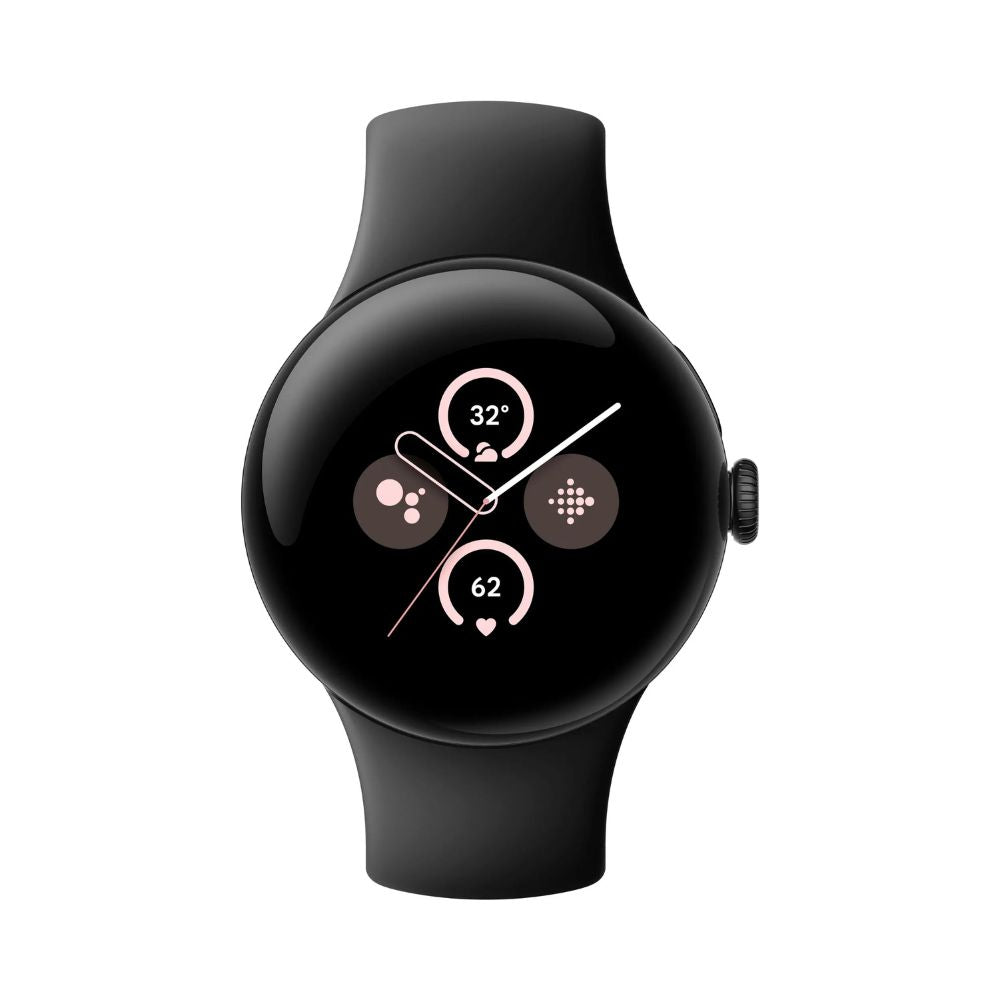Google Pixel Watch 2 - Obsidian Active Band - Wi-Fi - Matte Black - GA05029-US