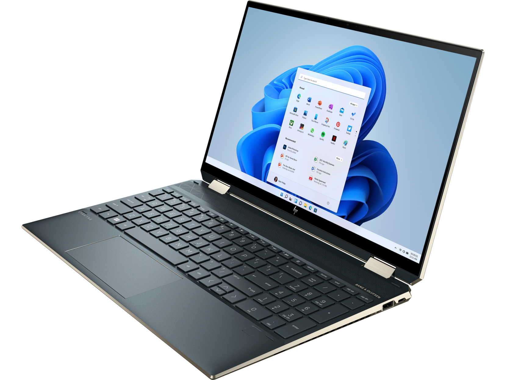 HP Spectre X360 15.6 Inch 4K UHD Touch-Screen- Core i7-10510U- 16GB RAM- GeForce MX330- 512GB SSD + 32GB Optane (15-eb0097nr)
