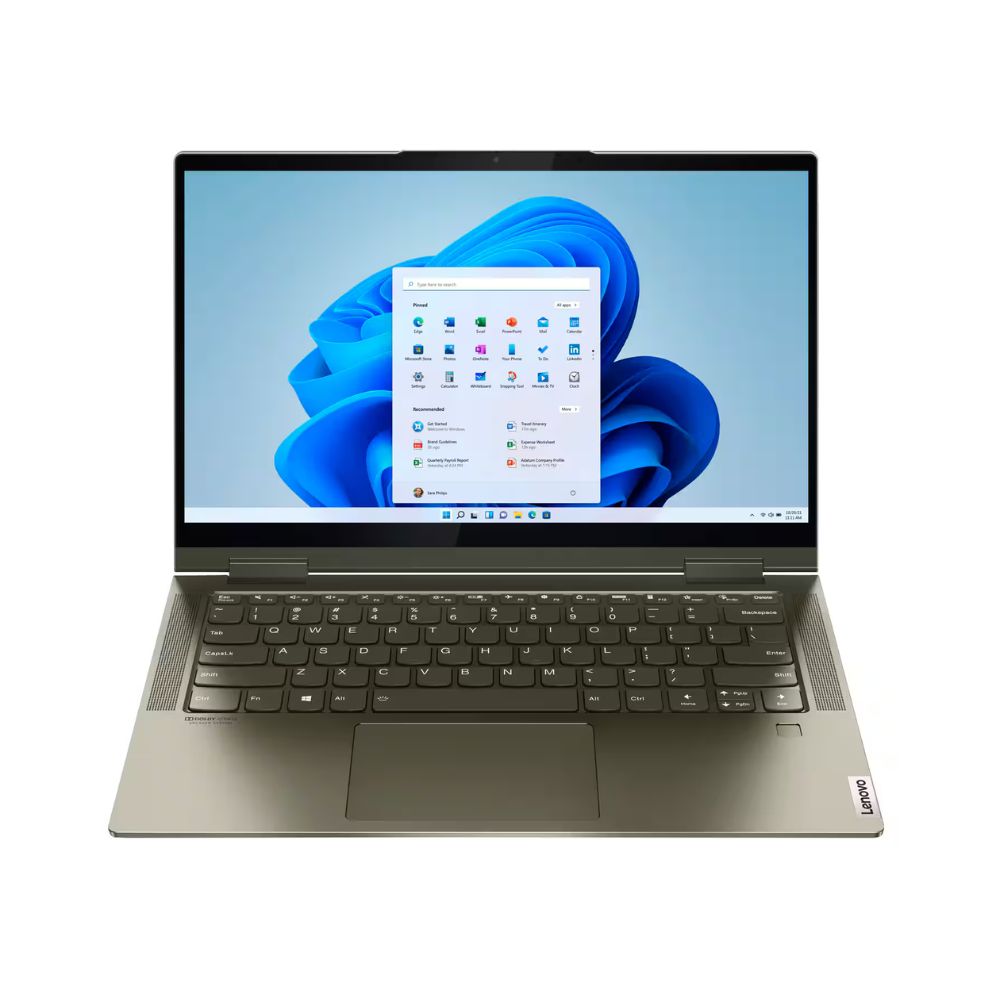 Lenovo - Yoga 7i 2-in-1 14" Touch Screen - Intel Evo Platform Core i7-1165G7 - 12GB RAM - 512GB SSD - Slate Grey - 82BH00DLUS