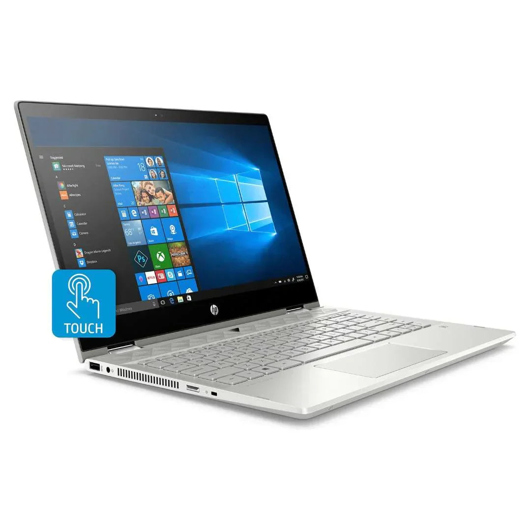 HP Pavilion x360 - FHD Touch - i5-8265U - 8GB RAM - 512GB SSD - Silver - 14-cd1055cl