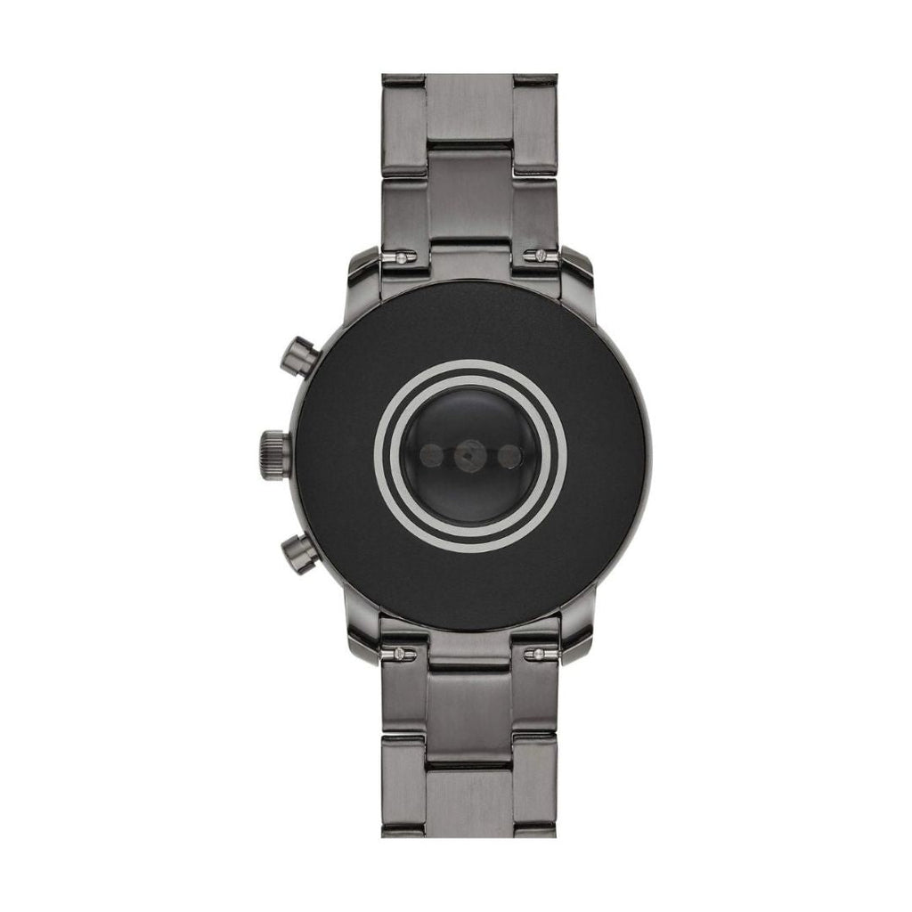 Fossil - Gen 4 Explorist HR Smartwatch 45mm Stainless Steel - Smoke Gray - FTW4012
