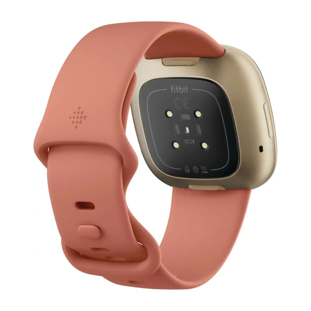 Fitbit Versa 3 ? Health & Fitness Smartwatch ? Soft Gold ? FB511GLPK