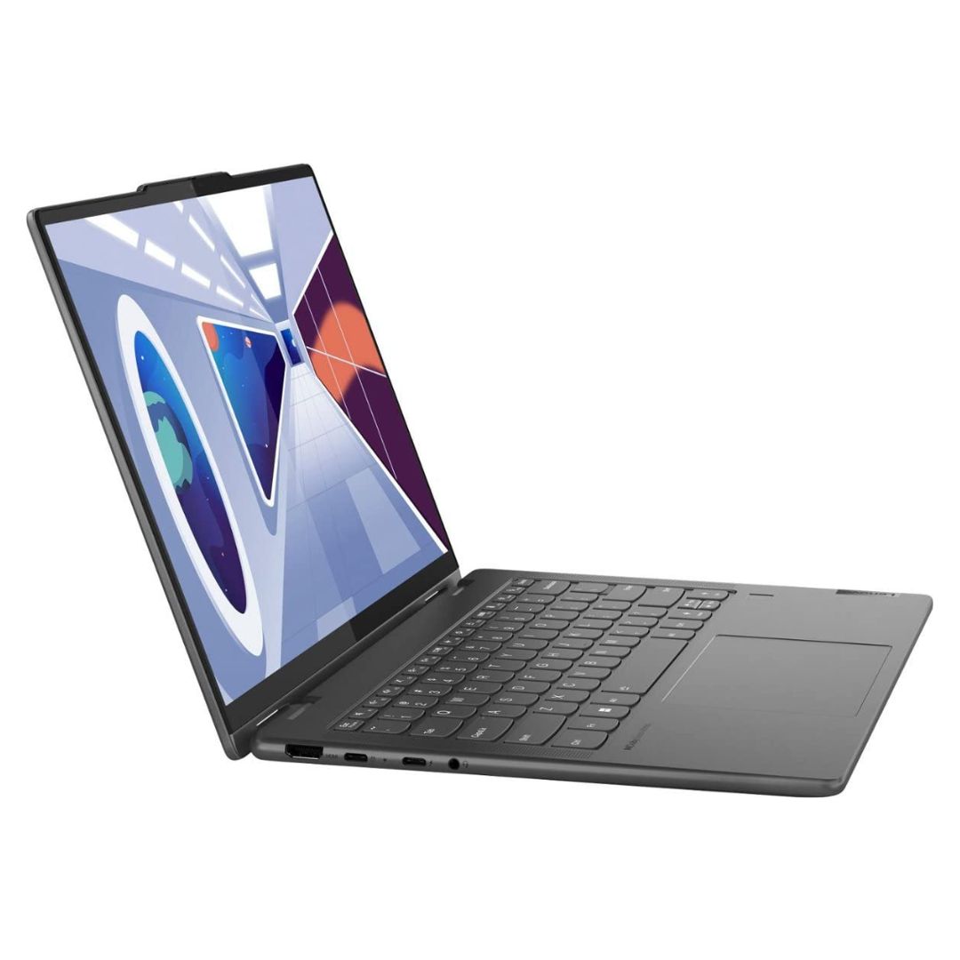Lenovo - Yoga 7 14" 2-in-1 2K Touchscreen - AMD Ryzen 5-8640HS - 8GB RAM - 512GB SSD - 83DK000DUS