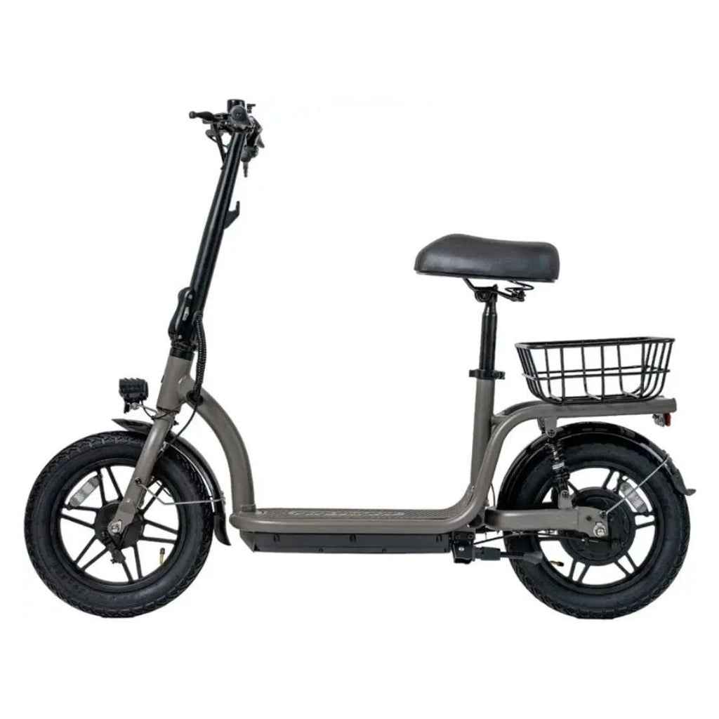 GoTrax - FLEX VOYAGER Electric Scooter w/15mi Operating Range & 15.5mph Max Speed - Gray - Good Condition