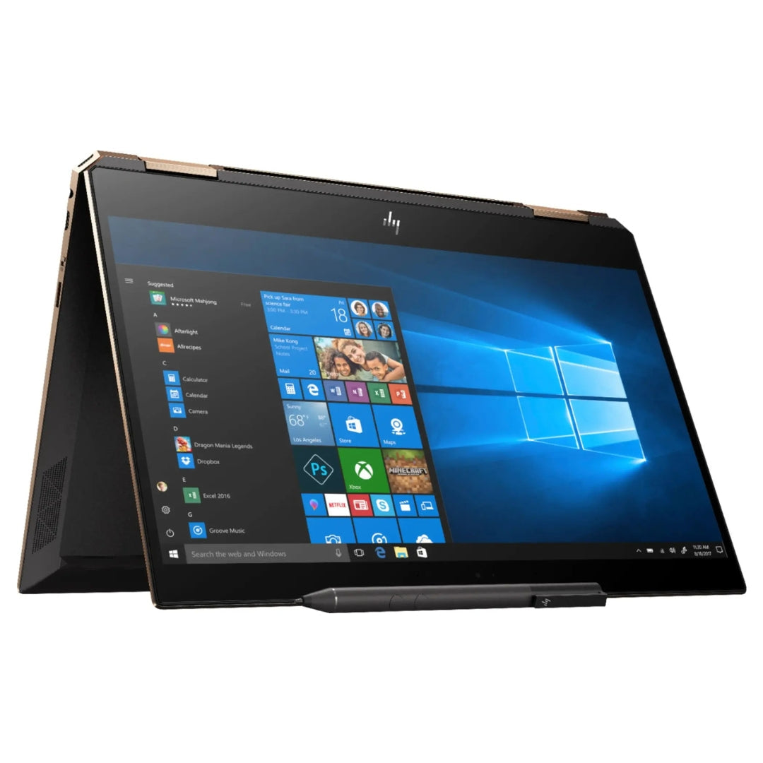 HP - Spectre x360 2-in-1 13.3" Touch-Screen Laptop - Intel i7-8565U - 8GB RAM - 256GB SSD - 13-AP0013DX