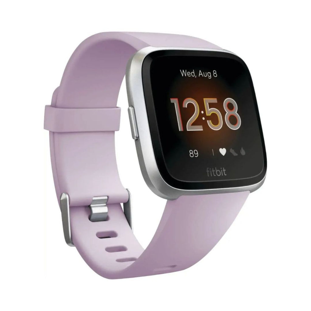 Fitbit Versa Lite Edition Smartwatch ? Lilac/Silver ? FB415SRLV