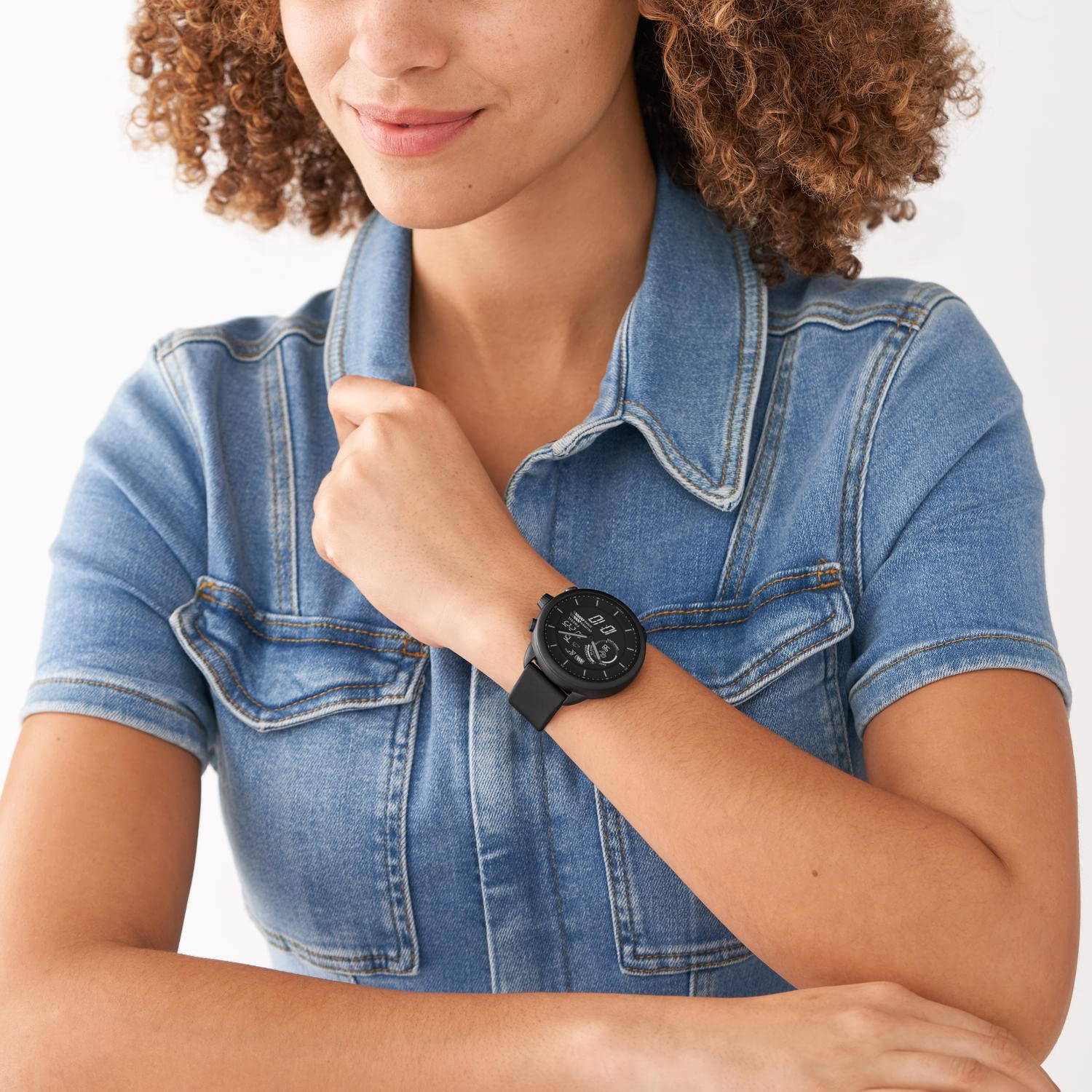Fossil Gen 6 Wellness Edition Hybrid Smart Watch - Black - FTW7080