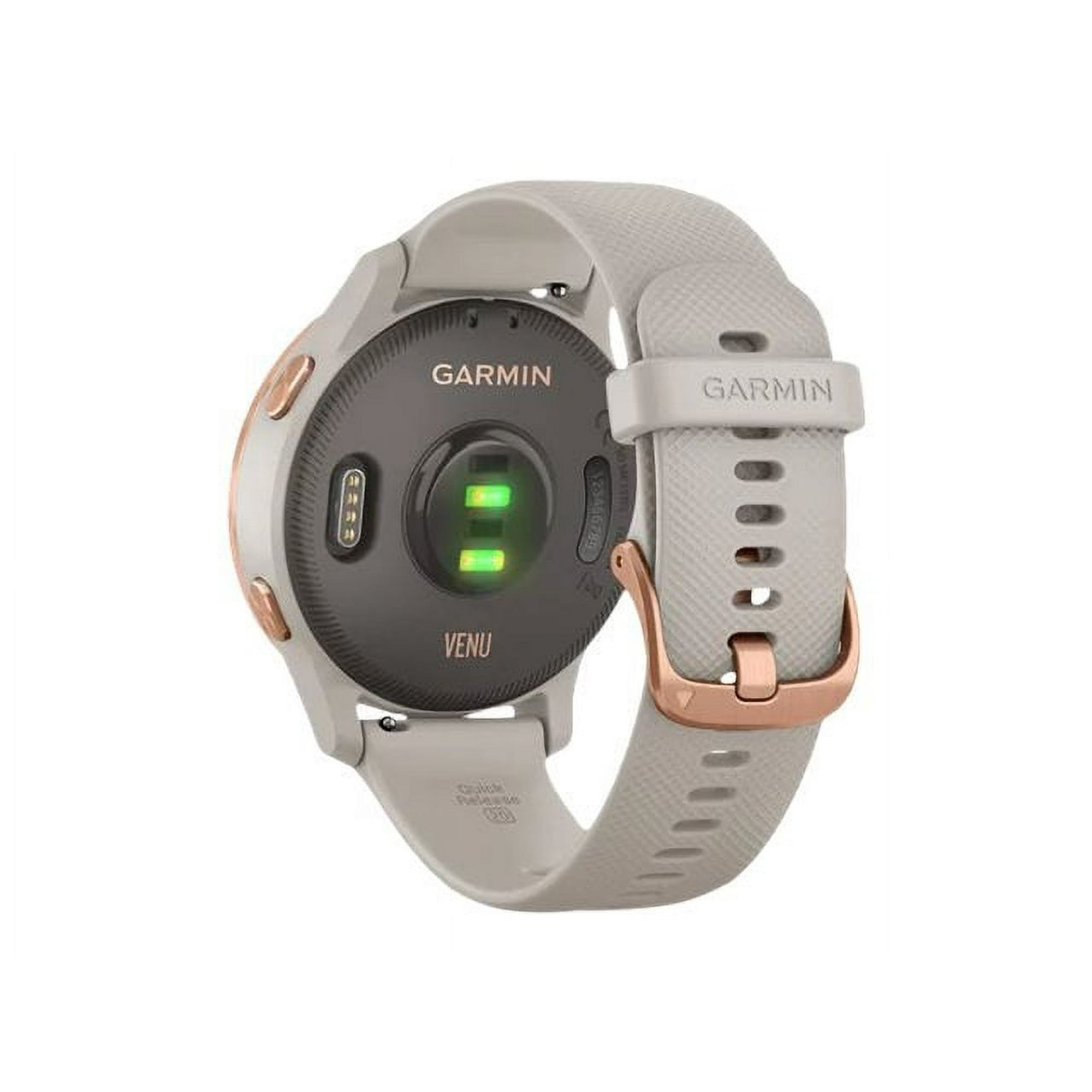 Garmin Venu GPS Smartwatch - Light Sand with Rose Gold - 010-N2173-21