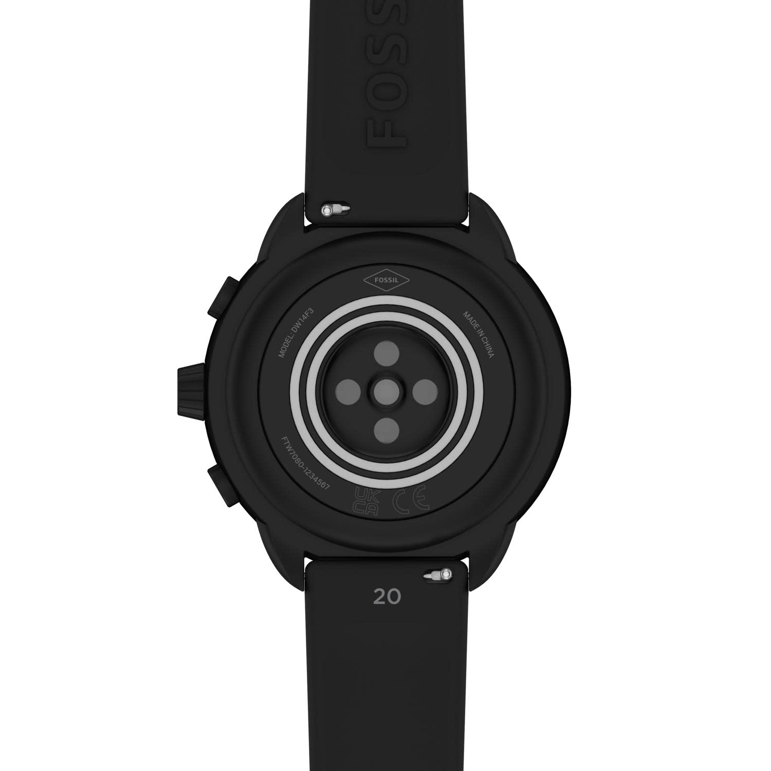 Fossil Gen 6 Wellness Edition Hybrid Smart Watch - Black - FTW7080