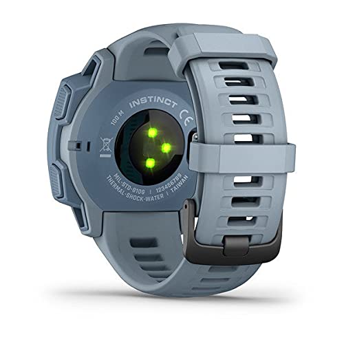 Garmin - Instinct GPS Smartwatch 45mm Fiber-Reinforced Polymer - Sea Foam - 010-02064-05