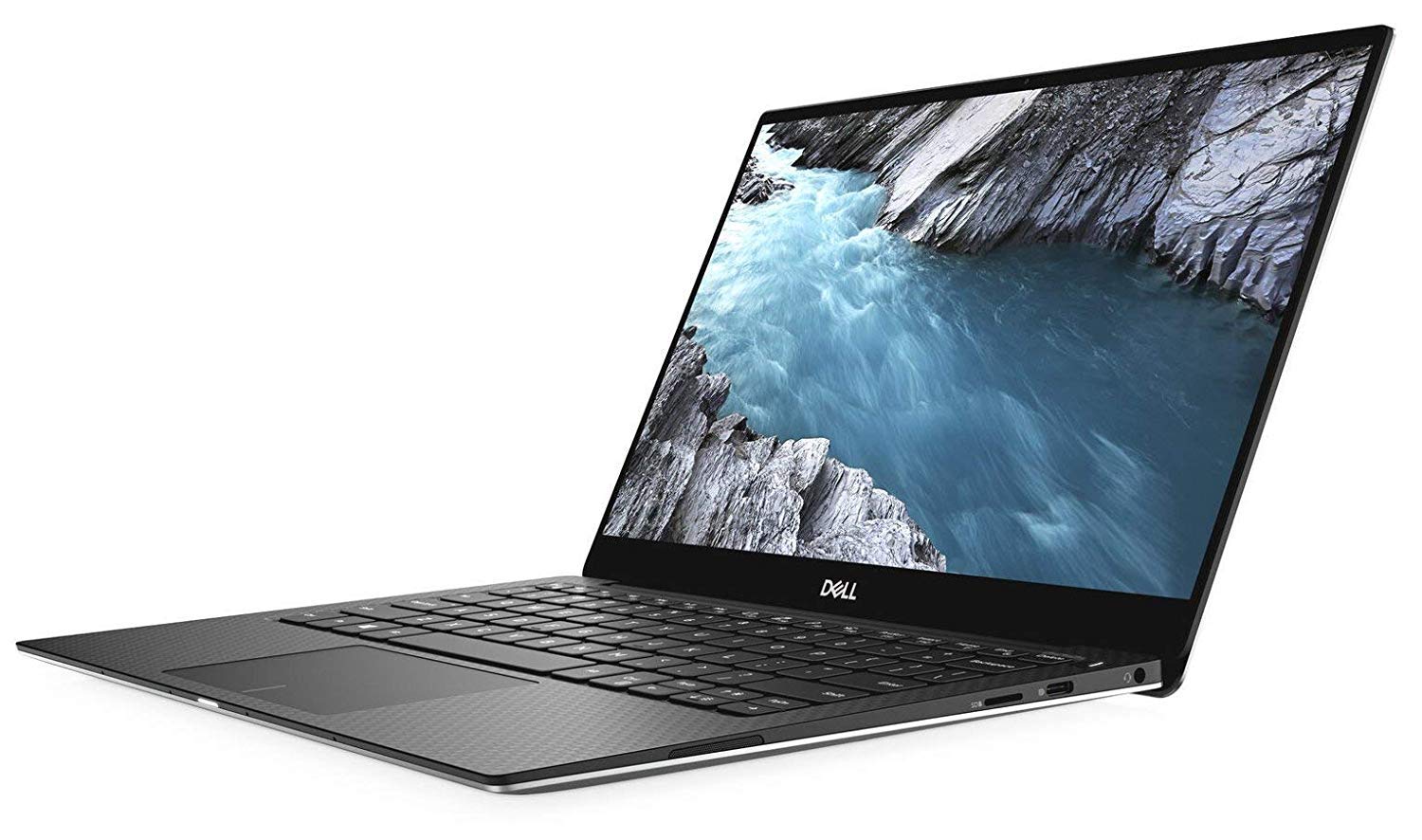 Dell XPS 13 Laptop 13.3", UHD, Intel Core i7-8565U, 16GB RAM, Intel UHD 620 Graphics, 256GB SSD, XPS9380-7977SLV-PUS