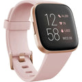 Fitbit - Versa 2 Smartwatch 40mm Aluminum - Petal/Copper Rose - FB507RGPK