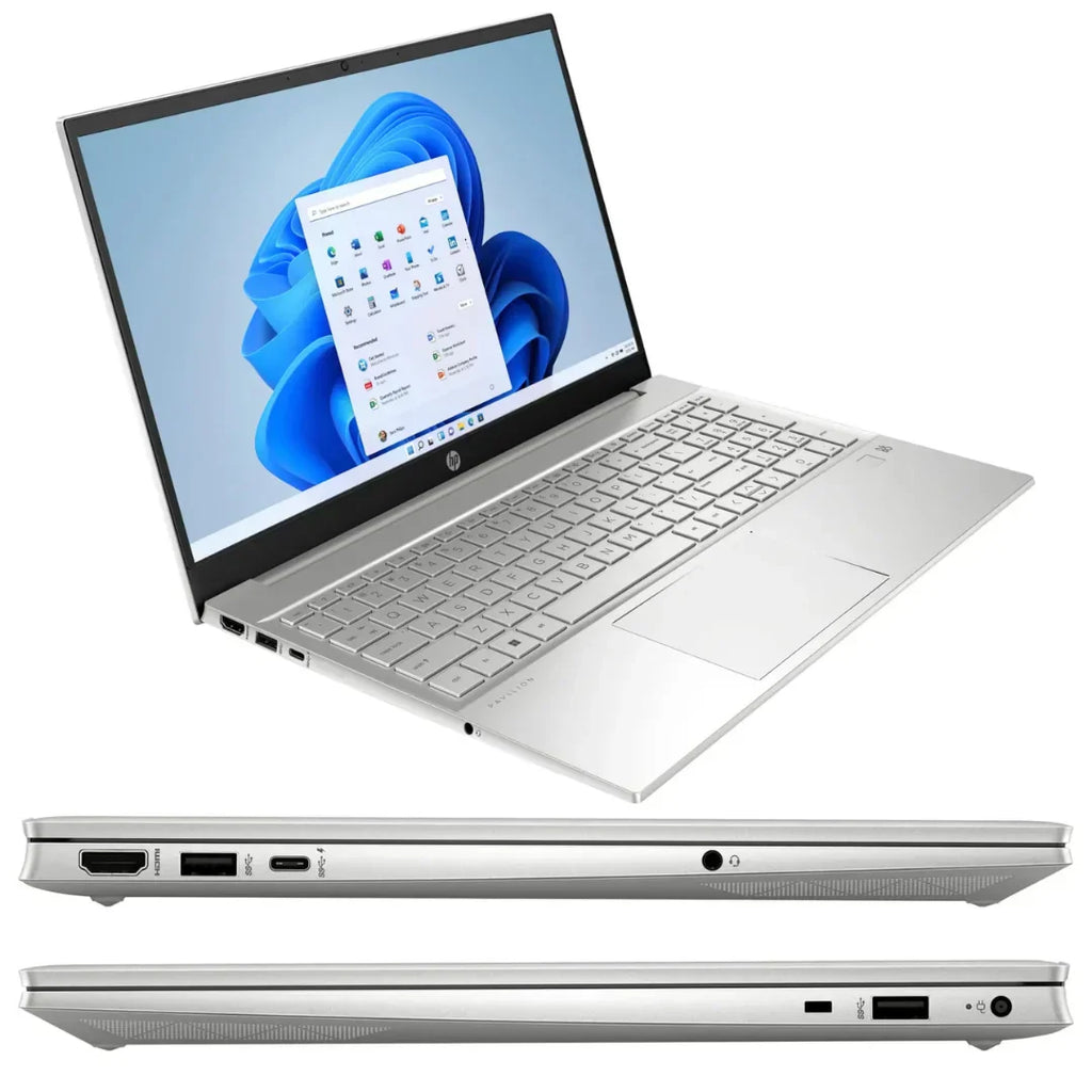 HP Pavilion - FHD Touch - i5-1235U - 12GB RAM - 512GB SSD - Silver - 15-eg2053cl