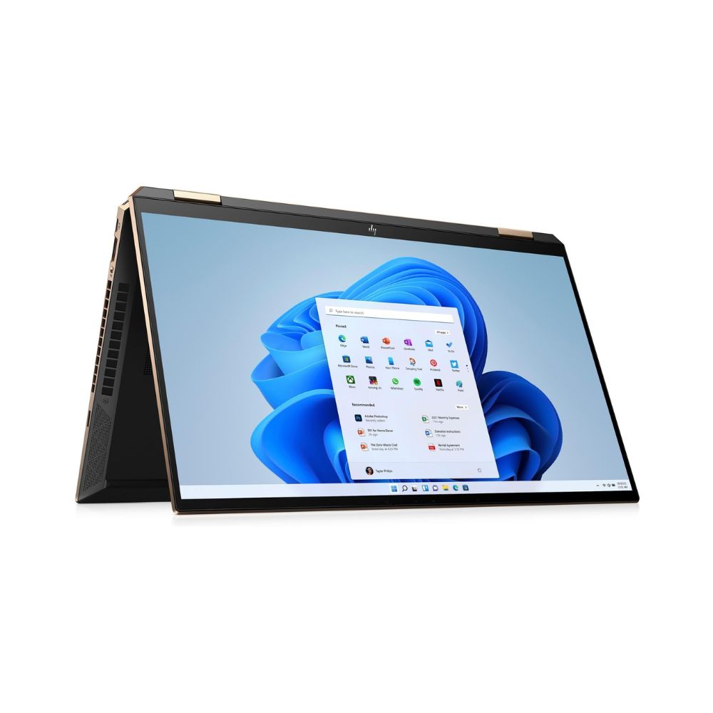 HP Spectre x360 2-in-1 15.6" 4K UHD Touch Laptop - Intel i7-10750H, 16GB RAM, GTX 1650 Ti, 1TB SSD, Nightfall Black - 15-EB0053DX, 9GB30UA#ABA