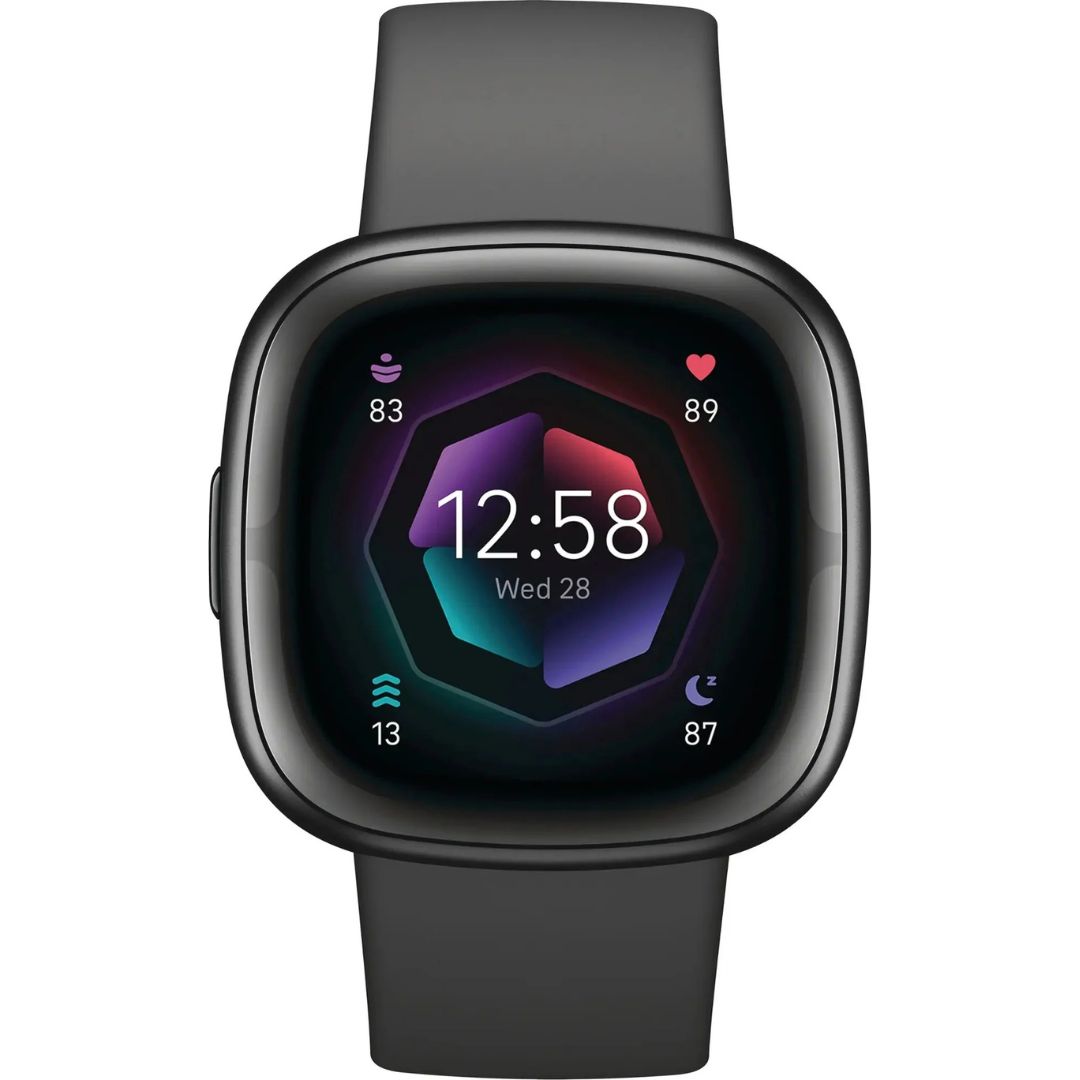 Fitbit - Sense 2 Advanced Health Smartwatch - Graphite - FB521BKGB-US