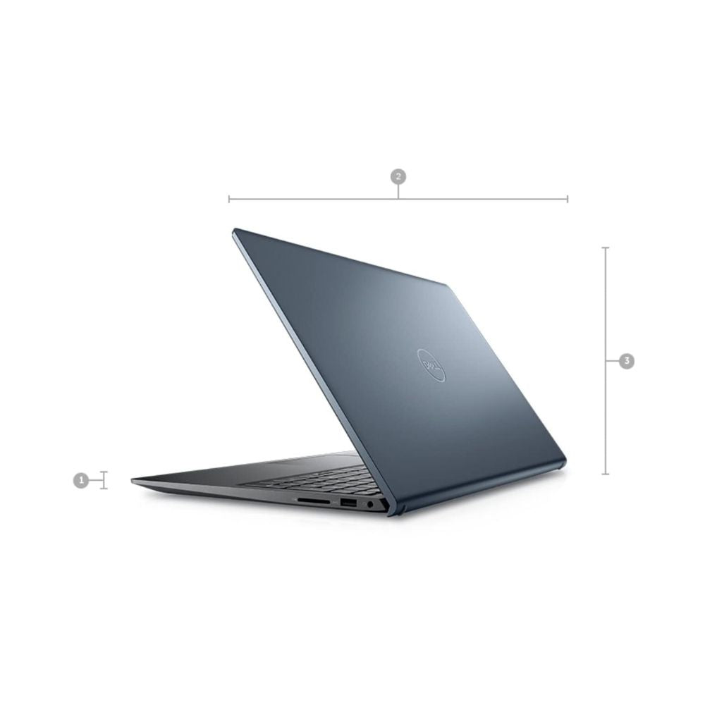 Dell Inspiron 5515 15.6" FHD Touch - Ryzen5 5500U - 8GB RAM-256GB SSD - Silver