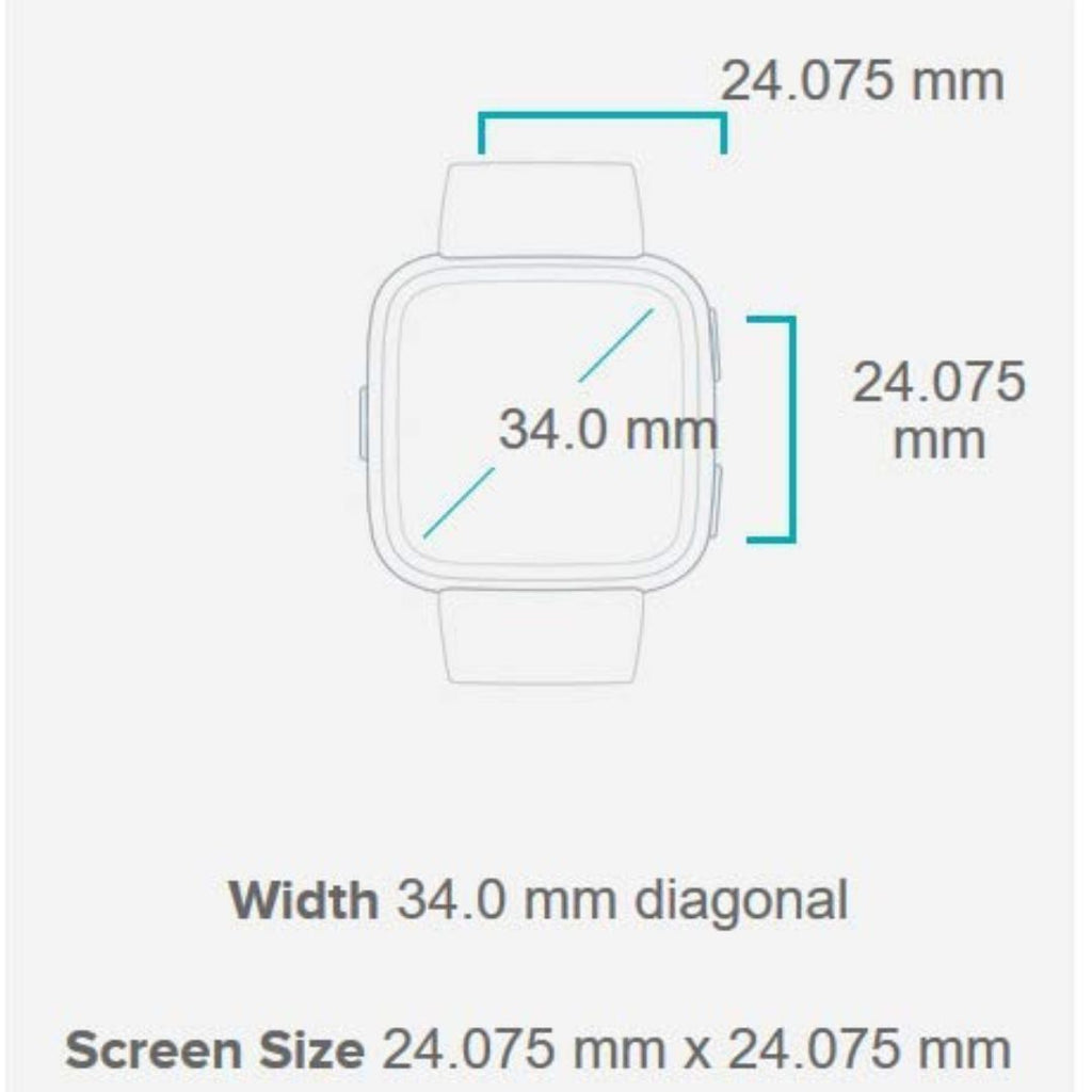 Fitbit Versa Lite Edition ? Smartwatch ? Mulberry w/ Small and Large Bands ? FB415PMPM