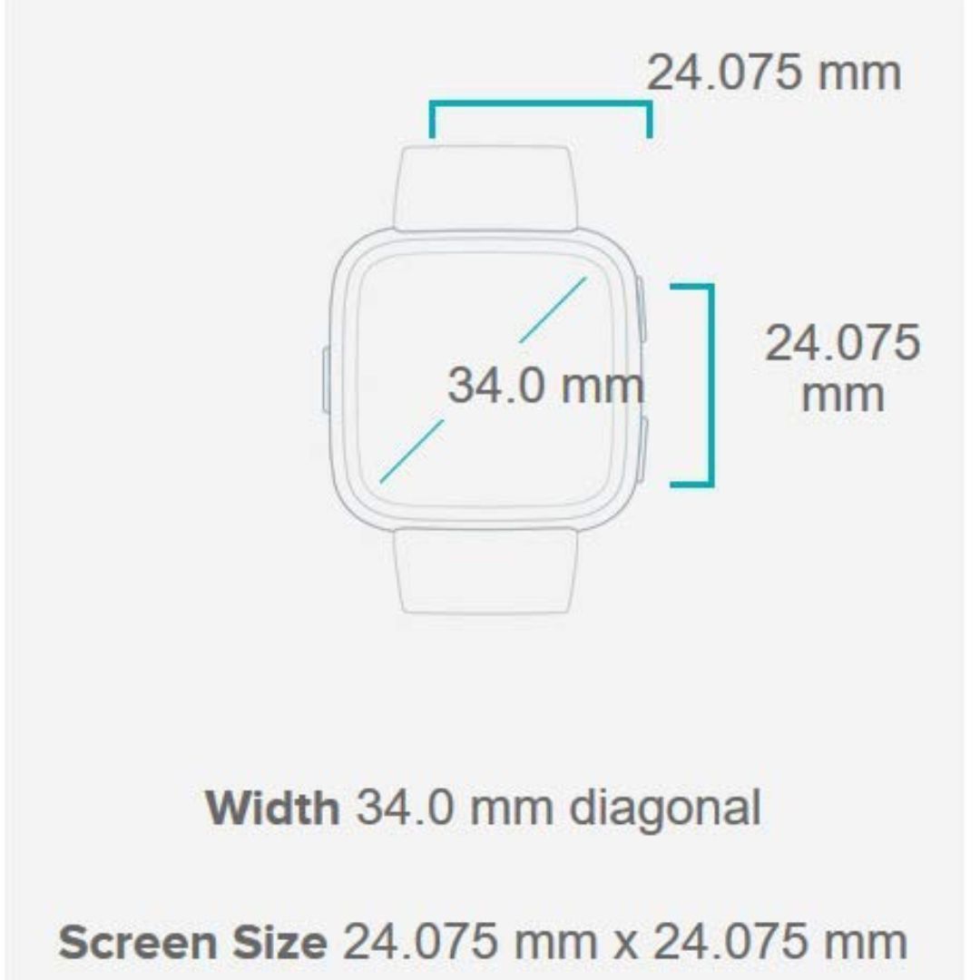 Fitbit Versa Lite Edition ? Smartwatch ? Mulberry w/ Small and Large Bands ? FB415PMPM