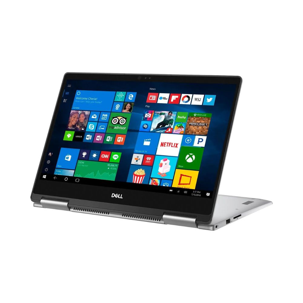 Dell - Inspiron 2-in-1 13.3" FHD Touch-Screen Laptop - Intel Core i7-8550U - 16GB RAM - 256GB SSD - Era Gray - I7373-7227GRY-PUS