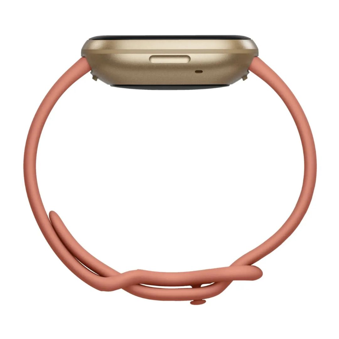 Fitbit Versa 3 ? Health & Fitness Smartwatch ? Soft Gold ? FB511GLPK