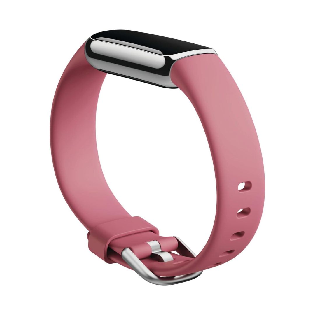 Fitbit - Luxe Fitness & Wellness Tracker - Platinum - FB422SRMG