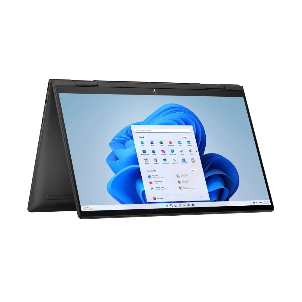 HP - Envy 2-in-1 15.6" Full HD Touch-Screen Laptop - AMD Ryzen 5 7530U - 8GB RAM - 256GB SSD - Nightfall Black - 15-fh0013dx