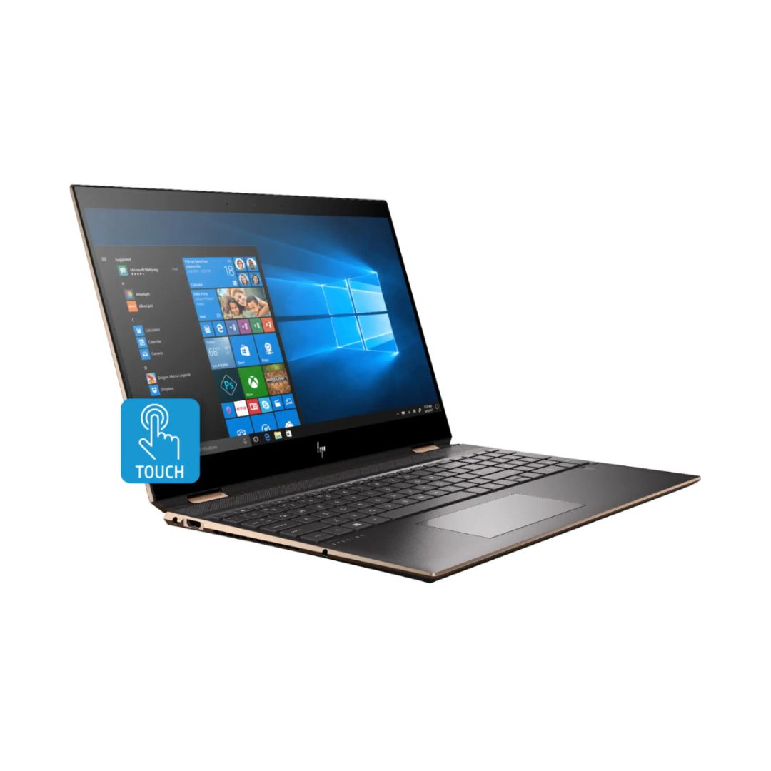 HP Spectre x360 2-in-1 15.6" 4K UHD Touch-Screen Laptop - i7-8565U - GeForce MX150 - 16GB RAM - 512GB SSD + Optane - 15-DF0033DX