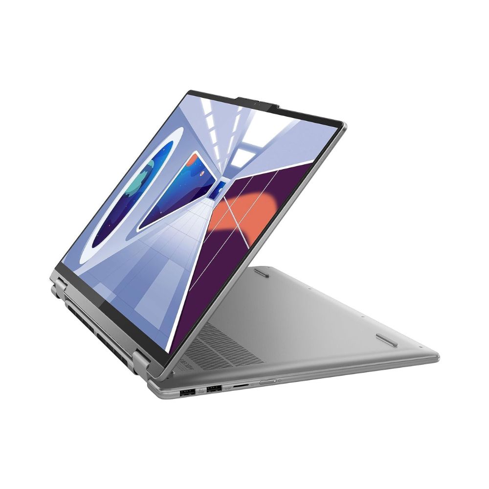Lenovo - Yoga 7 16" WUXGA 2 in 1 Touch Screen Laptop - AMD Ryzen 5 7535U - 8GB RAM - 512GB SSD - Arctic Grey - 83BS0000US