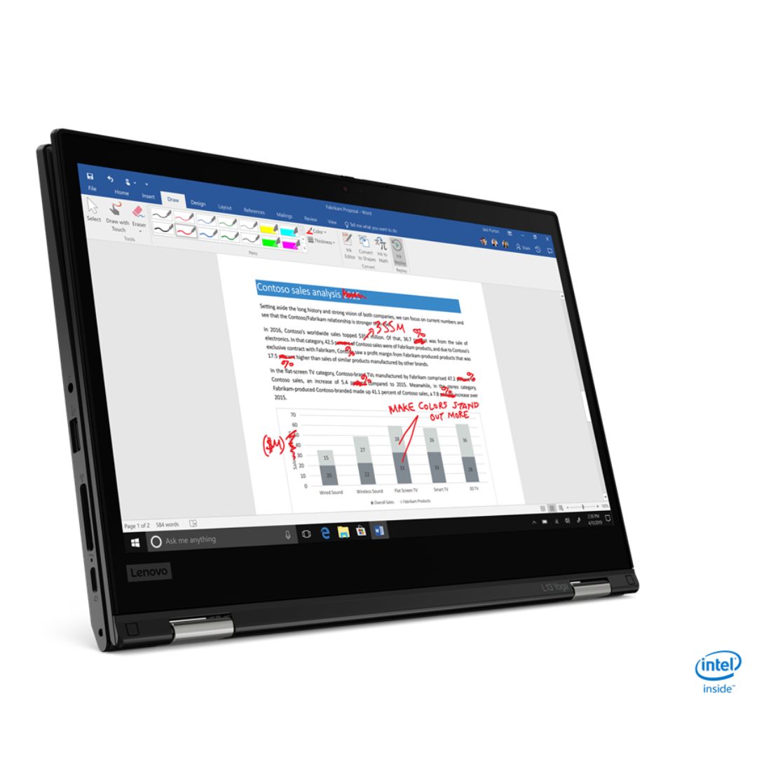 Lenovo ThinkPad L13 Yoga ? 13.3" FHD Touch 2-in-1 ? i7-1165G7 ? 16GB RAM ? 512GB SSD ? 20VK0053US