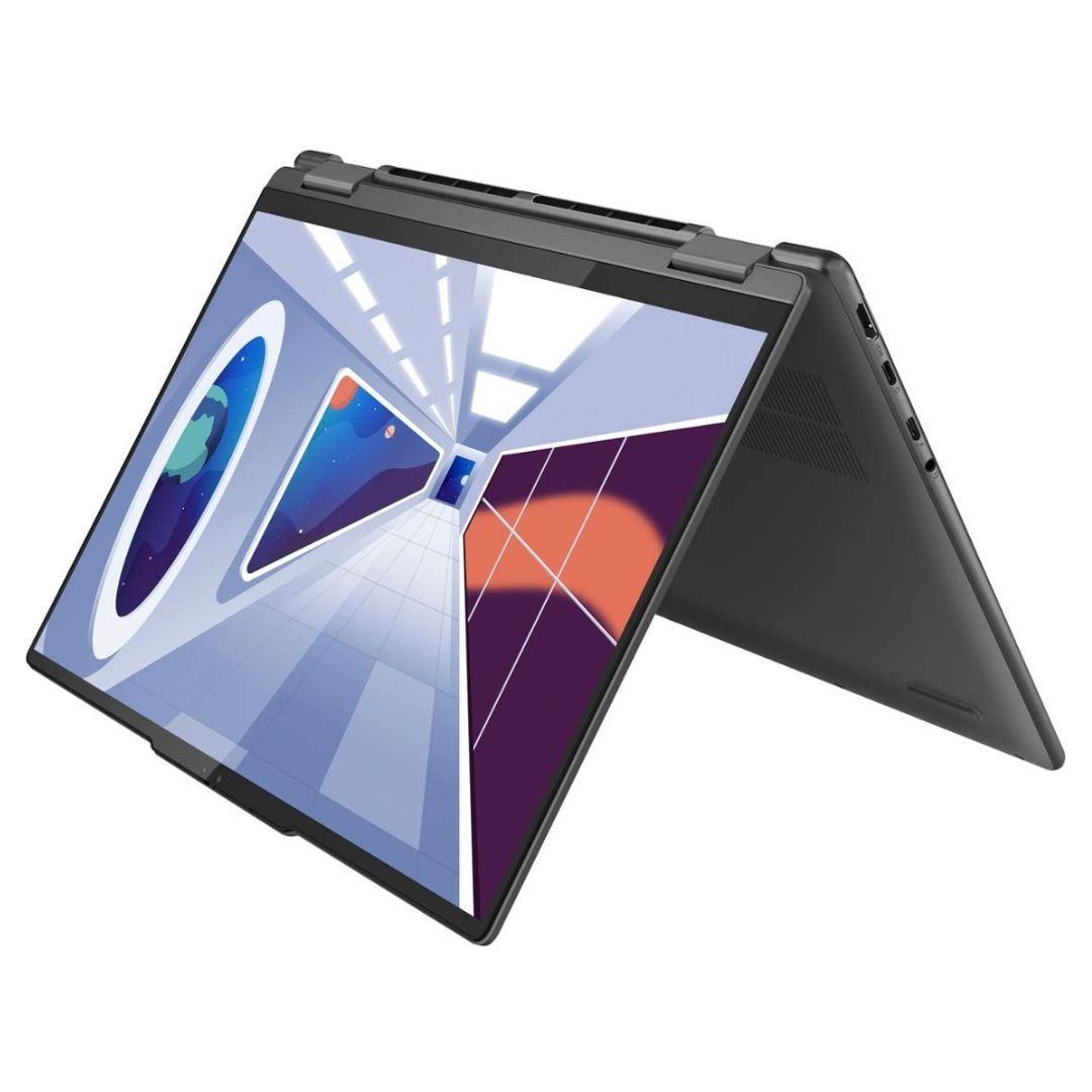 Lenovo - Yoga 7 14" 2-in-1 2K Touchscreen - AMD Ryzen 5-8640HS - 8GB RAM - 512GB SSD - 83DK000DUS
