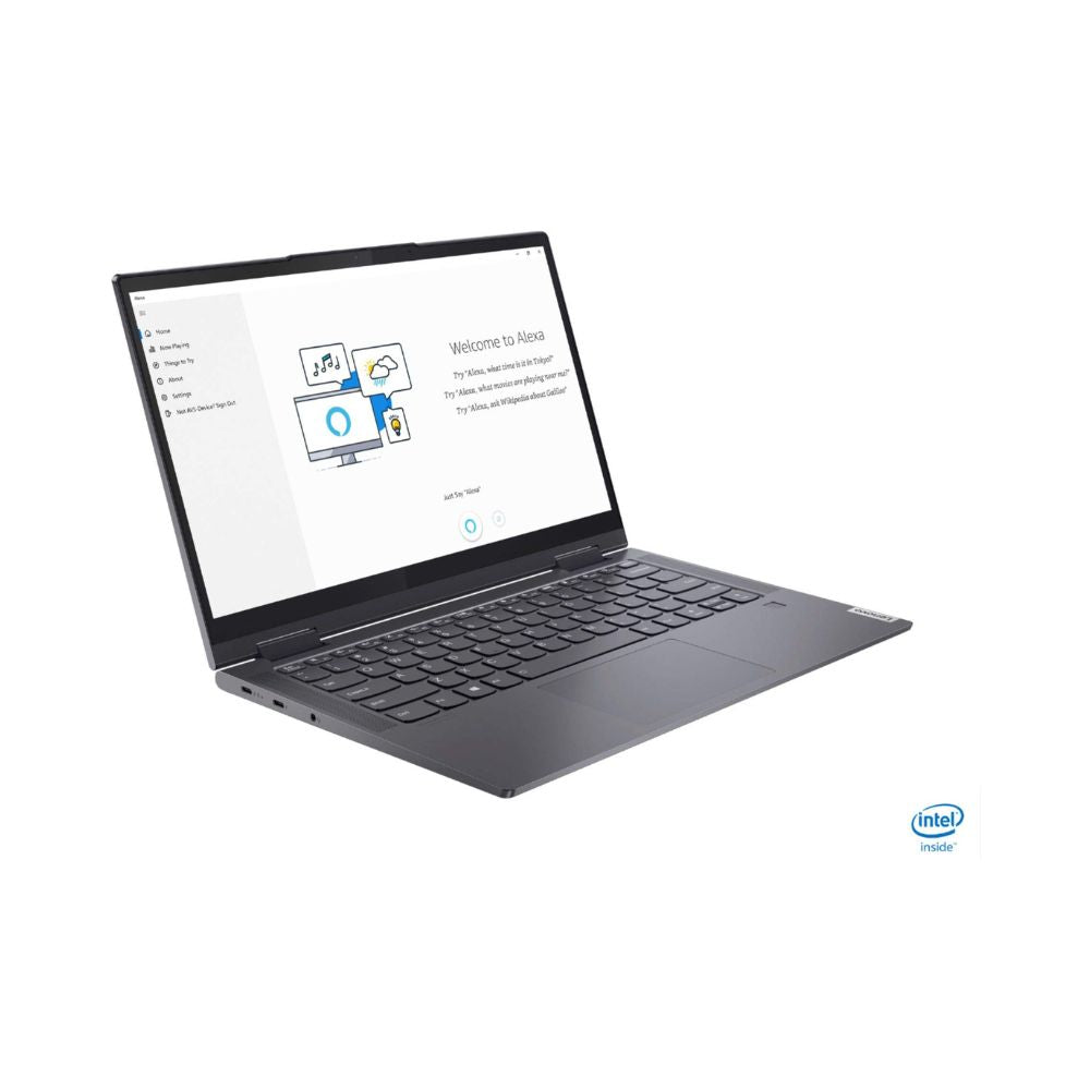 Lenovo - Yoga 7i 2-in-1 14" Touch Screen - Intel Evo Platform Core i7-1165G7 - 12GB RAM - 512GB SSD - Slate Grey - 82BH00DLUS