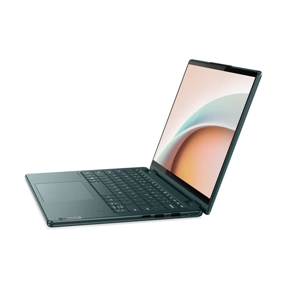 Lenovo - Yoga 6 13.3" WUXGA Touch 2-in-1 Laptop - Ryzen 7 5700U - 16GB RAM - 512GB SSD - Dark Teal - 82UD0000US