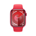 Apple Watch Series 9 (GPS) 45mm Aluminum Case with RED Sport Band - M/L - (PRODUCT) RED - MRXK3LL/A