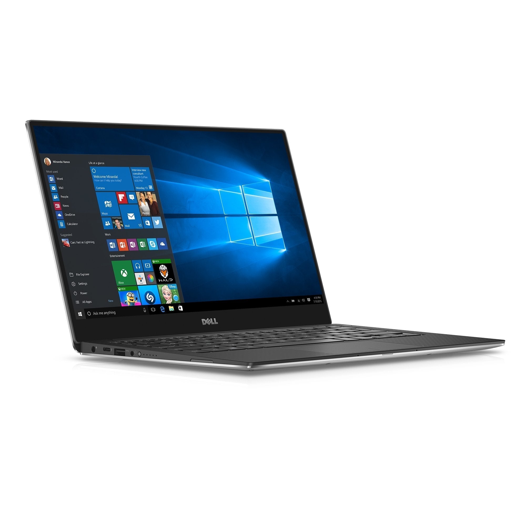 Dell XPS 13.3" - i7-7500U 7th Gen - 16GB RAM - 512 GB SSD - Silver - XPS9360-7336SLV