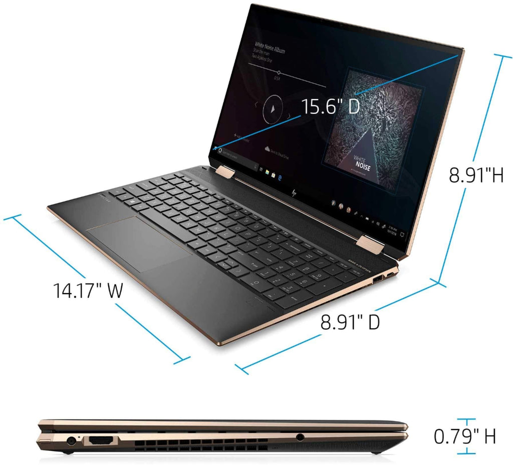 HP Spectre x360 - i7-1165G7 - 16GB RAM-512GB SSD/32GB Optane Cache - 15-eb1097nr