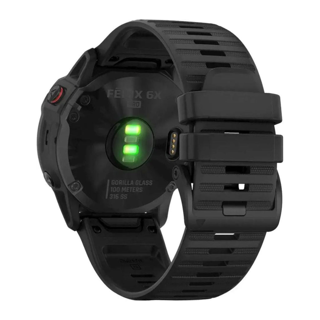 Garmin - f?nix 6X Pro GPS Smartwatch 51mm Fiber-Reinforced Polymer - Black - 010-02157-00