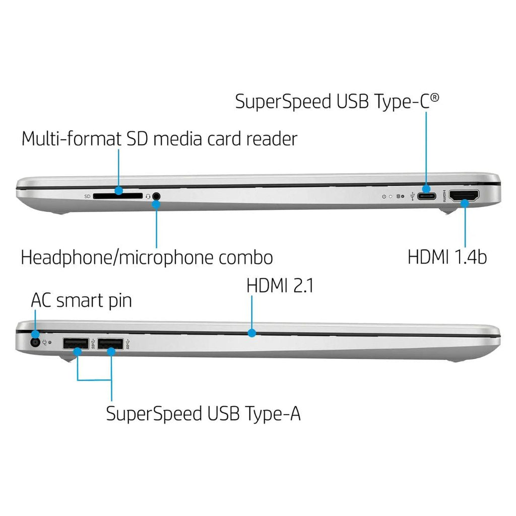 HP Laptop ? 15.6" WXGA Touch ? i5-1135G7 ? 8GB RAM ? 512GB SSD ? Silver ? 15-dy2703dx