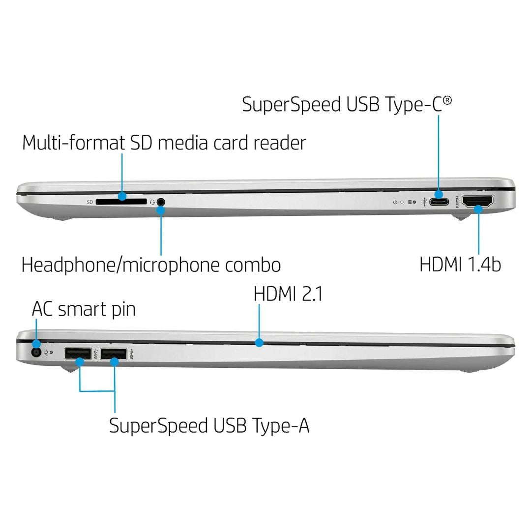HP Laptop ? 15.6" WXGA Touch ? i5-1135G7 ? 8GB RAM ? 512GB SSD ? Silver ? 15-dy2703dx