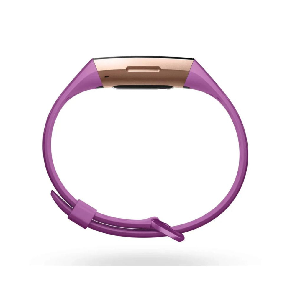 Fitbit Charge 3 Activity Tracker - Berry / Rose Gold - FB409RGMG