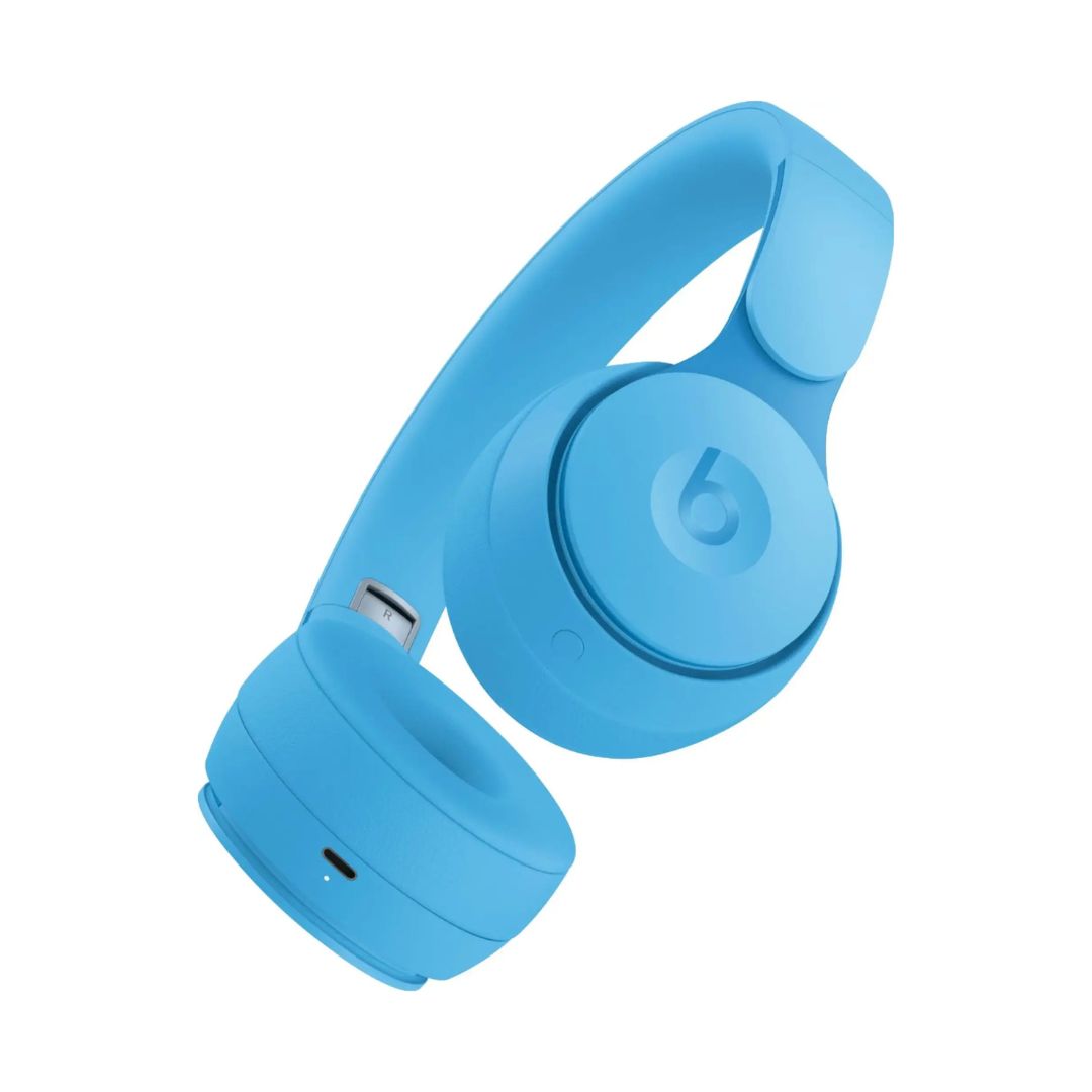 Beats Solo Pro More Matte Collection Wireless Noise Cancelling On-Ear Headphones ? Light Blue ? MRJ92LL/A