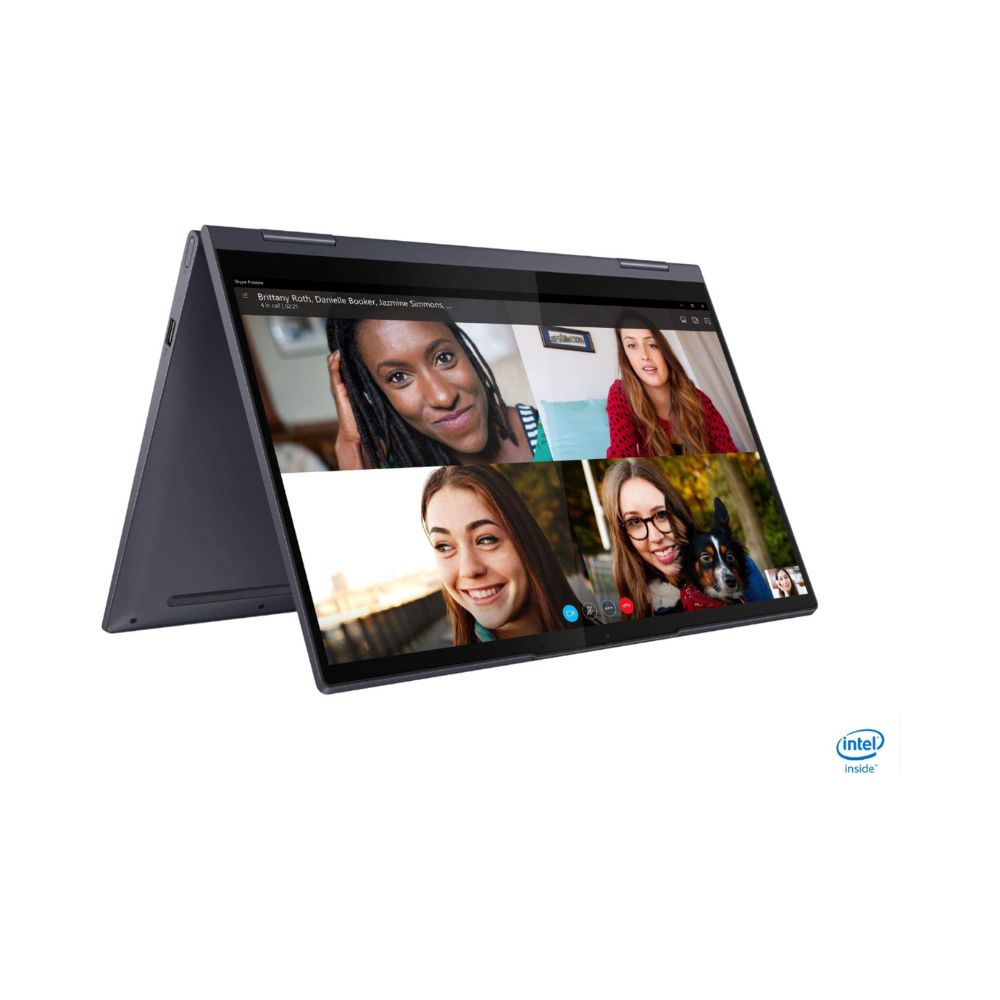 Lenovo - Yoga 7i 2-in-1 14" Touch Screen - Intel Evo Platform Core i7-1165G7 - 12GB RAM - 512GB SSD - Slate Grey - 82BH00DLUS