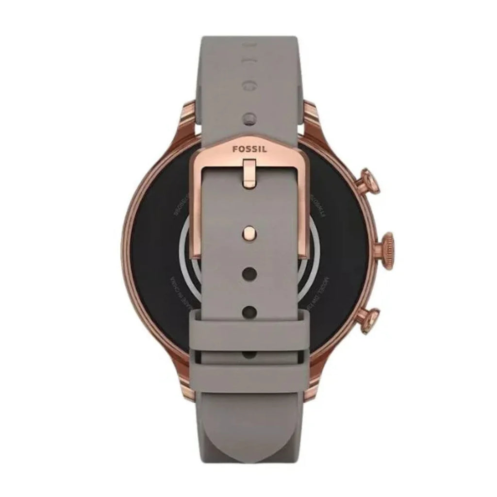 Fossil - Gen 6 Smartwatch 42mm Gray Leather - Gray - FTW6079V