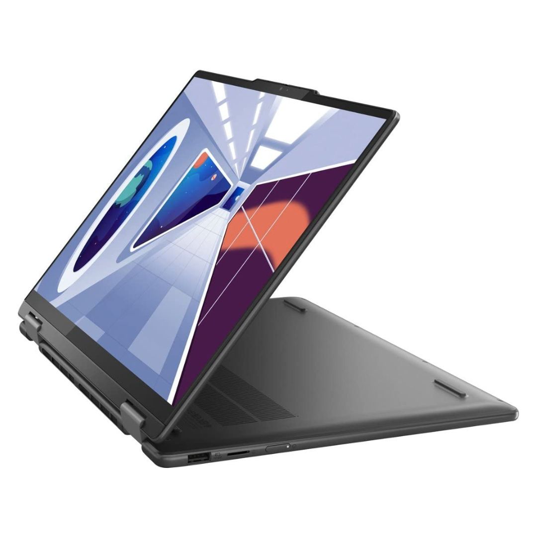 Lenovo - Yoga 7 14" 2-in-1 2K Touchscreen - AMD Ryzen 5-8640HS - 8GB RAM - 512GB SSD - 83DK000DUS