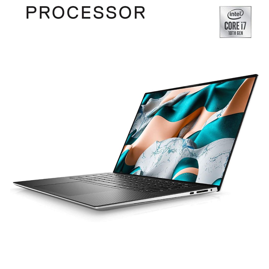 Dell XPS 15 9500 - FHD+ - i7-10750H - 16GB RAM - GTX 1650TI - 512GB SSD -  Silver