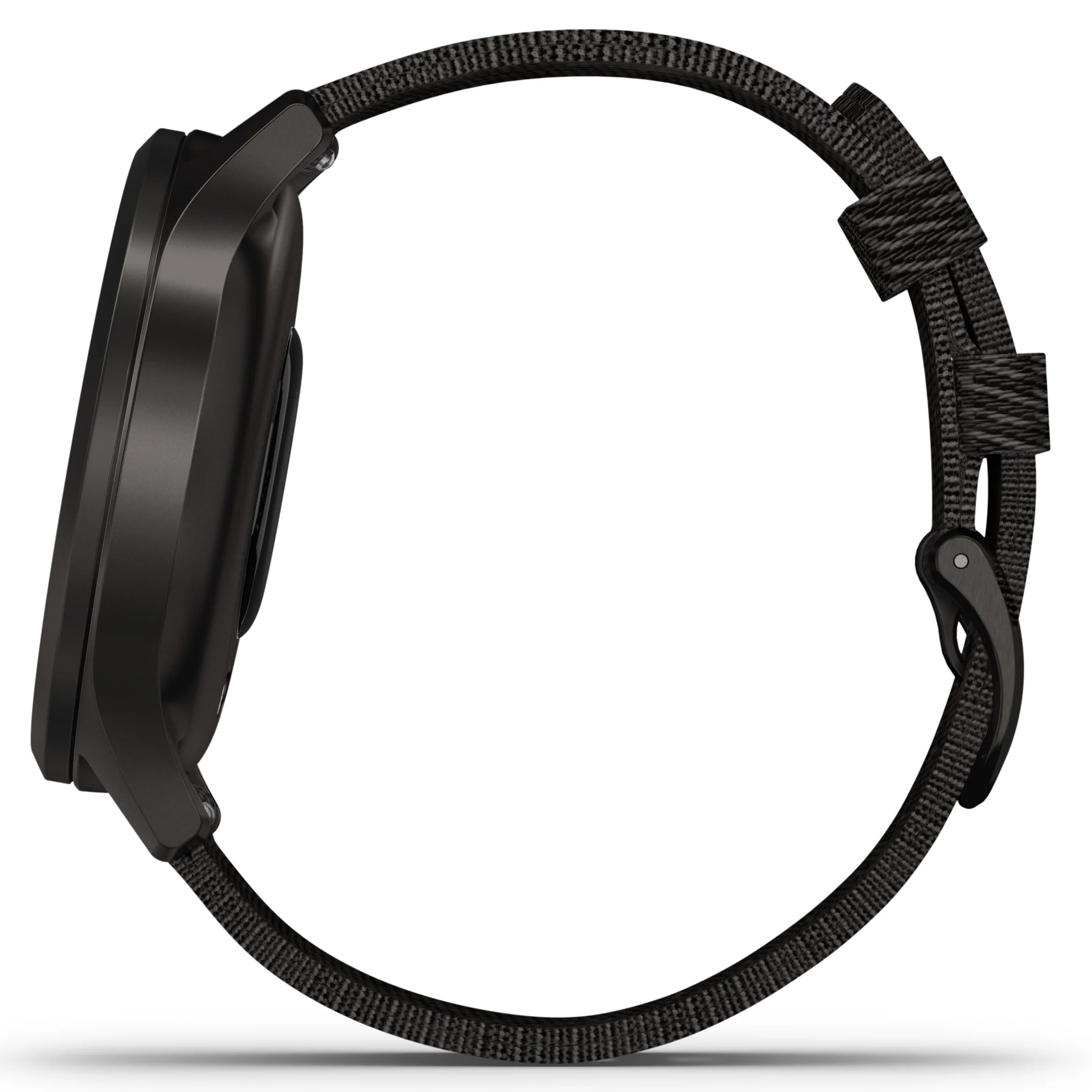 Garmin vivomove Style Hybrid Smartwatch 42mm Aluminum Graphite With Black - 010-02240-03