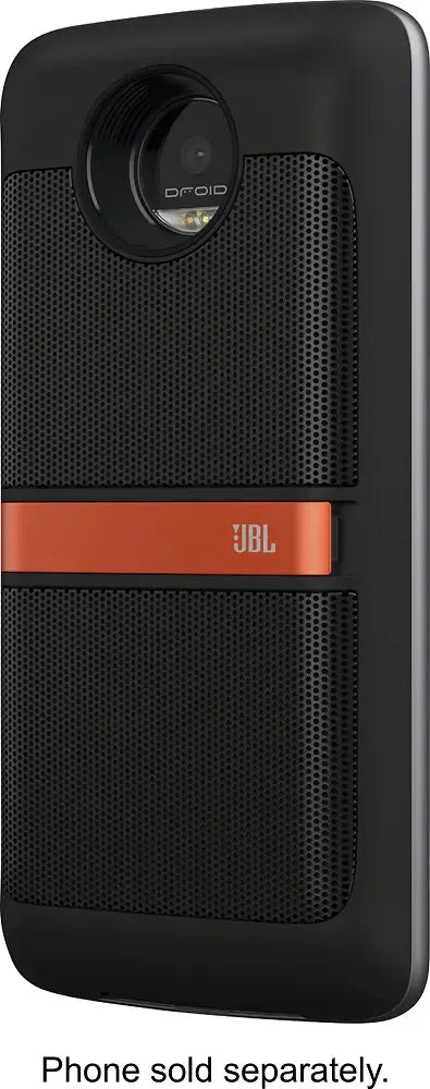 JBL - SoundBoost Moto Mod Portable Stereo Speaker - Black - JBLSDBOUSBLKH